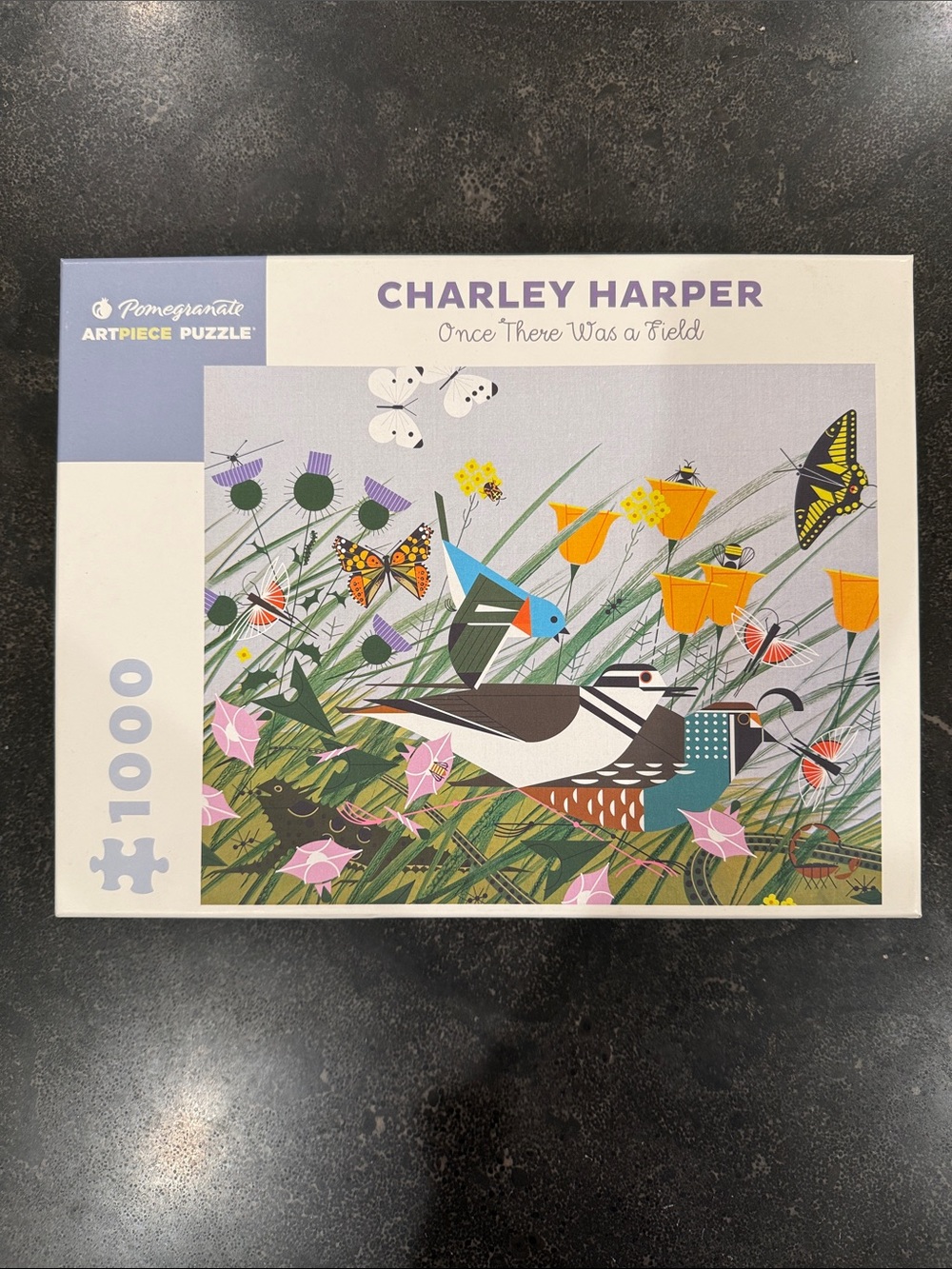 Charley Harper "Once There Was a Field" 1000-Piece Puzzle